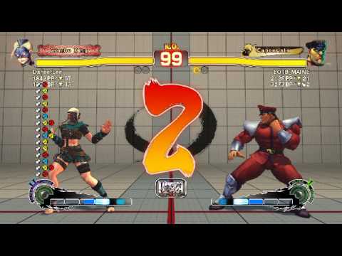 Ultra Street Fighter IV battle: Decapre (DaFeetLee) vs M. Bison (BOTB_Maine) Rank