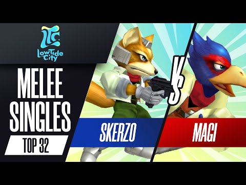 Skerzo vs Magi - Top 32 Melee Singles - Low Tide City | Fox vs Falco