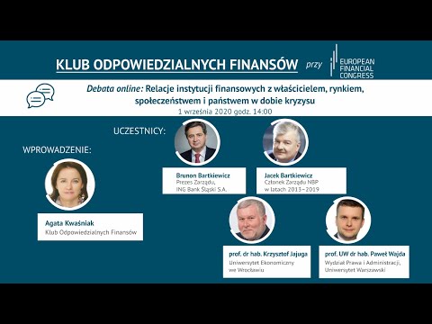 Relacje instytucji finansowych z właścicielem, rynkiem, społeczeństwem i państwem w dobie kryzysu