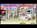 Street Fighter 2 World Warriors Guile Double KO