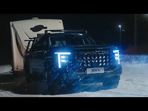 Thumbnail for 2025 Maxus Star X Pickup Ski Slope Challenge with a Trailer by Maxus