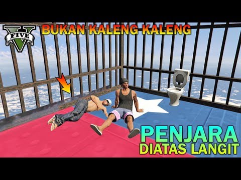PREMAN TERKUAT DIPENJARA ATAS LANGIT - GTA 5 YOUTUBER KOCAK PARODY