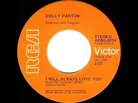 1st RECORDING OF: I Will Always Love You - Dolly Parton (1973 version)