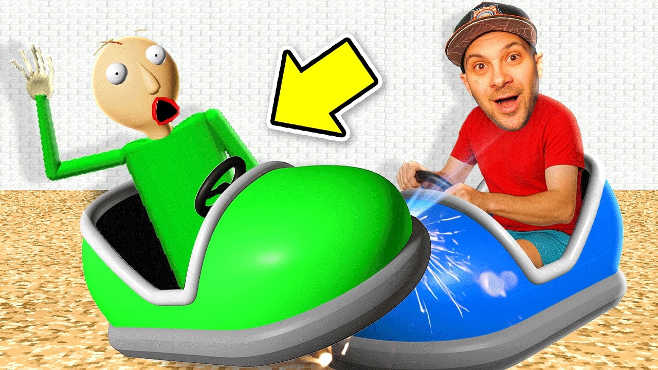 BALDI LOVES BUMPER CARS!