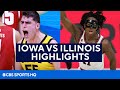 Iowa vs Illinois Basketball FULL HIGHLIGHTS [BIG 10 SEMIFINAL] | CBS Sports HQ