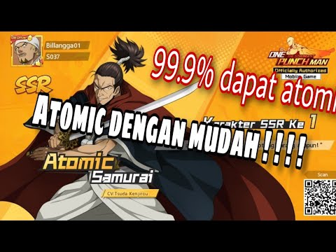 Cara dapat atomic di one punch man Indonesia.(no clickbait)