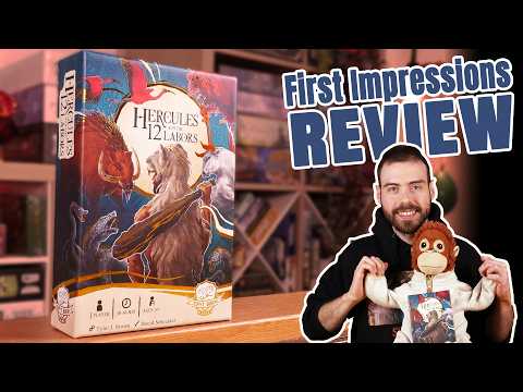 Hercules and the 12 Labors | Solo First Impressions Review | Light Dice Manipulation Boss Battler