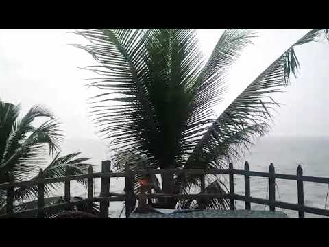 Varkala Cliff Beach Kerala 2018