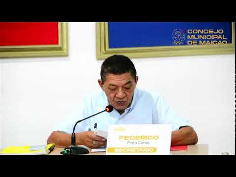 Sesión Ordinaria del Concejo Municipal de Maicao La Guajira, domingo 30 Noviembre 2025