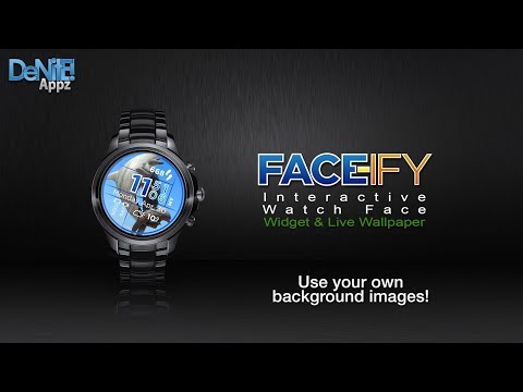 FACE-ify HD Watch Face Video