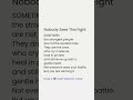 Nobody Sees This Fight Ytshorts Shorts Sad Video Love Status