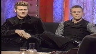 Westlife - Nicky Byrne and Brian McFadden - The Frank Skinner Show - 26th December 2001