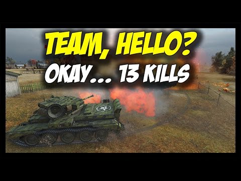 ► World of Tanks: Team Not Found Error = 13 Kills and Crazy Score! - Cromwell B(east) Gameplay