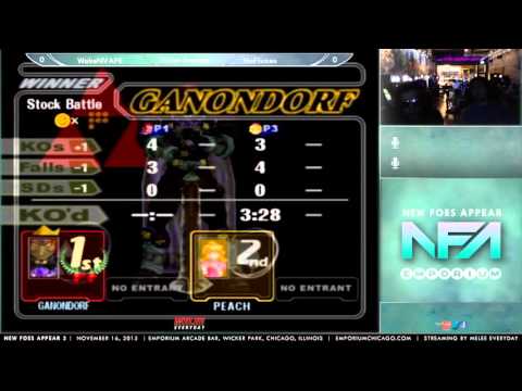 New Foes Appear III [11/16/15]: NoFluxes (Ganondorf) vs. WakeNVape (Peach)