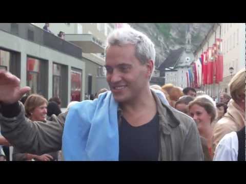 Super star Erwin Schrott as Figaro in Salzburg 13 Oct. 2012