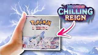 Mở 36 packs Pokemon TCG Chilling Reign