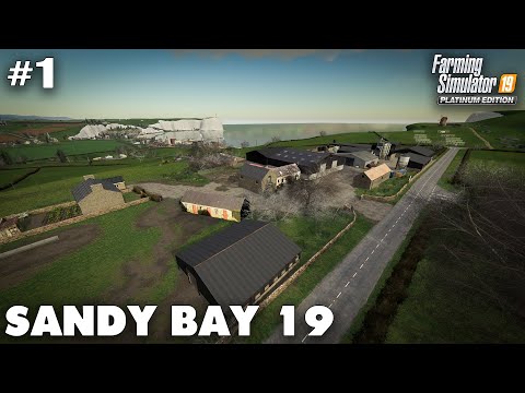 Sandy Bay #1 New Beginnings, Farming Simulator 19 Timelapse, Seasons