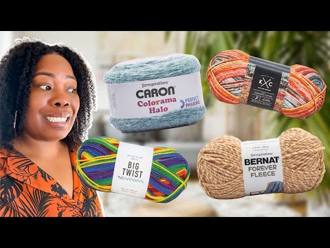 Yarn Snob Reviews Crappy Yarns from JOANN [COULD THESE BE THE WORST YARNS YET??!!]
