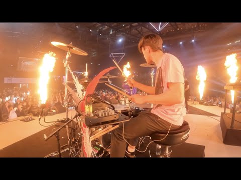 gameboy tetris x nublu - KUHU KADUS STEN? LIVE Drum Cam @ Saku Suurhall