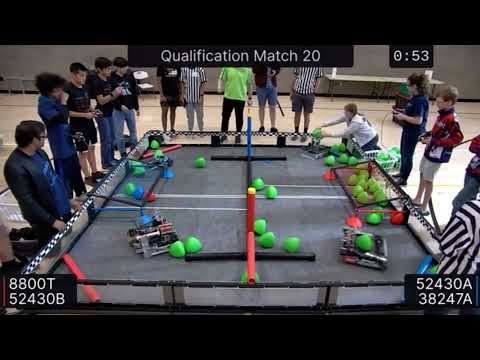 8800T 52430B vs 52430A 38247A | Polytechnic Q20 | VEX Over Under