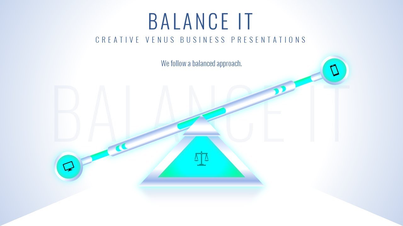 How To Design a Powerful Animated Balanced Approach Business PowerPoint Presentation PPT Slide
