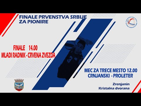 FINALE PRVENSTVA SRBIJE ZA PIONIRE - FINALNI DAN, ZRENJANIN