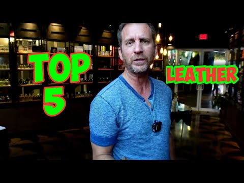 MY TOP 5 LEATHER FRAGRANCES!  LOVE THE SMELL OF LEATHER THEN YOU NEED TO TRY THESE 5 PERFUMES!