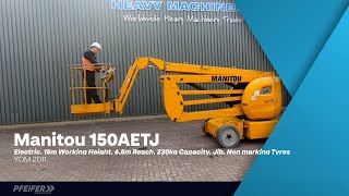 رافعة سلة مفصلية Manitou 150AETJ Electric, 15m Working Height, 6.5m Reach | صورة 4 - Machineryline