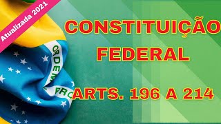 Constituio Federal arts 196 a 214 com msica clssica