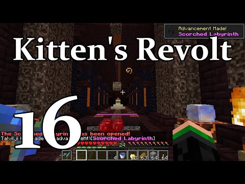 Scorched Labyrinth Part 1 - Episode 16 of Kitten's Revolt - Talvilji CTM Map Roulette