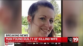 Verdict in trial for Portage County husband accused of killing wife in 2019