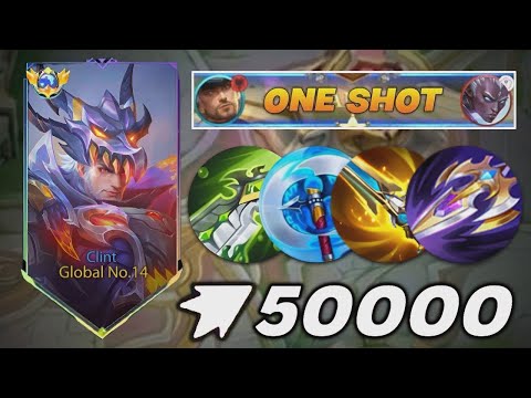 CLINT BEST HIGH DAMAGE HACK BUILD 2025!😱 THIS BUILD IS LITERALLY BROKEN! (PLS TRY THIS BUILD)