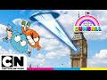 Gumball Darwin STUCK At The BIG BEN Gumball In London Watch More Gumball On Cartoon Network