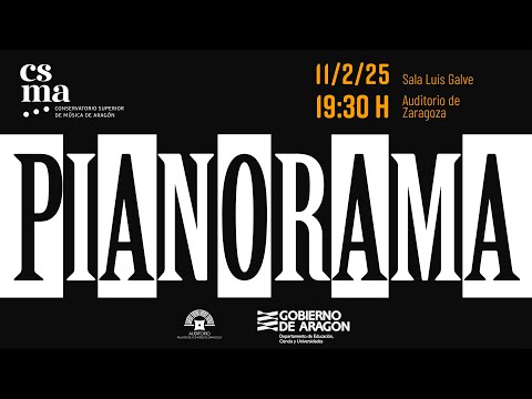 Grandes conciertos del CSMA: PIANORAMA