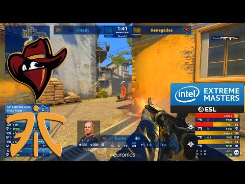 EPIC COMEBACK!! - Renegades vs Fnatic - IEM Katowice  2020 - CS:GO