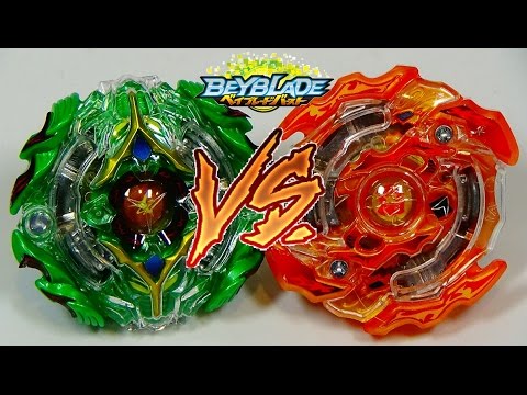 Beyblade Burst BATTLE!! Yaeger Yggdrasil G.Y. vs Rising Ragnaruk G.R. ベイブレードバースト