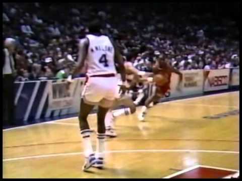 Michael Jordan Highlights (32pts-7asts) vs.Bullets [04-03-87]