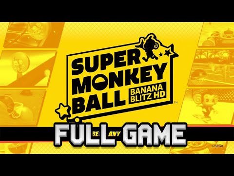 Super Monkey Ball Banana Blitz HD (Nintendo Switch) Gameplay Walkthrough Full Game - No Commentary