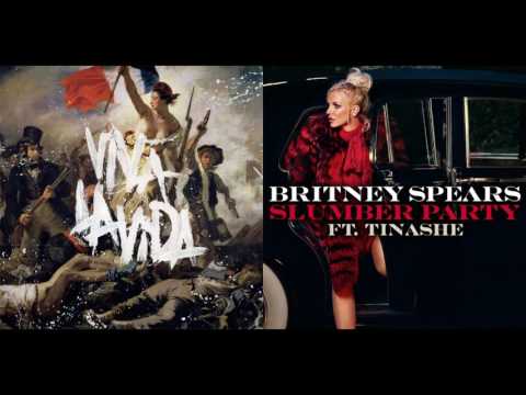 Coldplay VS Britney Spears ft. Tinashe - Viva La Vida/Slumber Party (Mashup)