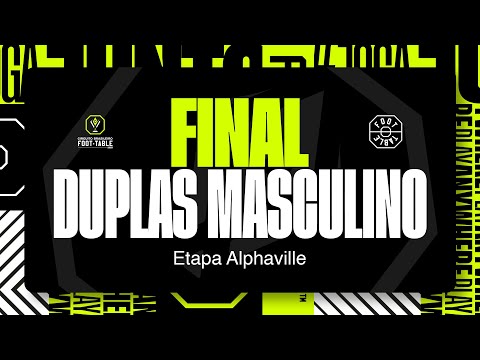 FINAL  DUPLAS MASCULINO PROFISSIONAL - CBFOOT 2023 - 4ª ETAPA - ALPHAVILLE