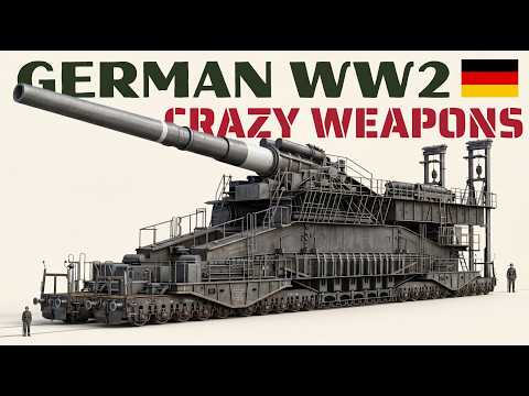 Germany’s Craziest WW2 Weapons Explained | 30 Insane German War Machines