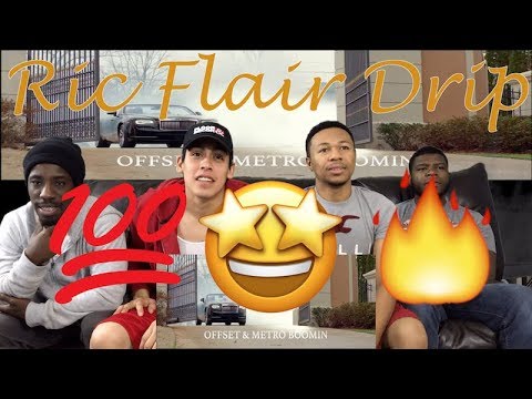 21 Savage, Offset, Metro Boomin - Ric Flair Drip reaction video !!