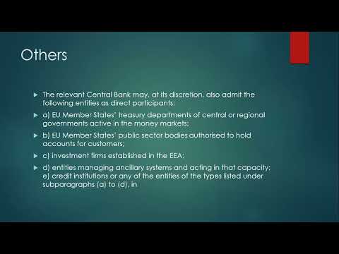 TARGET 2 Direct Participant | SEPA |EURO-1 |SCT- Sepa Credit Transfer | SDD-Sepa Direct Debit