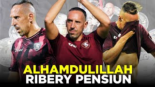 DENGAN TULISAN ALHAMDULILLAH FRANK RIBERY UMUMKAN PENSIUN DARI SEPAKBOLA