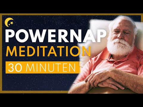 Powernap Meditation 30 Minuten deutsch | Mittagsschlaf Meditation für Mittagsruhe
