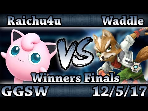 GGSW 61 - Raichu4u (Jigglypuff) Vs. Waddle (Fox) Smash Wii U Winners Finals - Smash 4