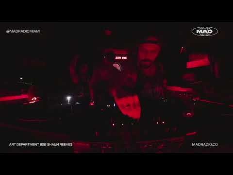 ART DEPARTMENT B2B SHAUN REEVES @ Mad Radio Miami | Live 2025 - Part 2