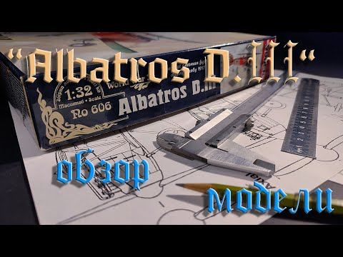 Review of the scale model "Albatros D.III". Scale 1:32.