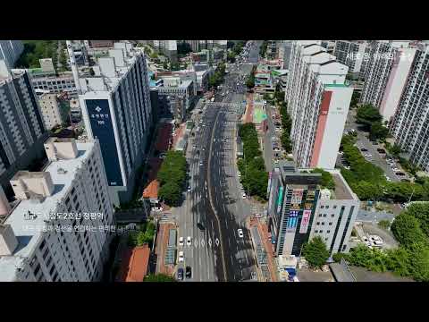 하늘에서 본 경산시 서부2동