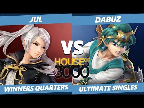 Smash Ultimate Tournament - Jul (Robin) Vs. Dabuz (Hero, Rosalina) SSBU Xeno 175 Winners Quarters